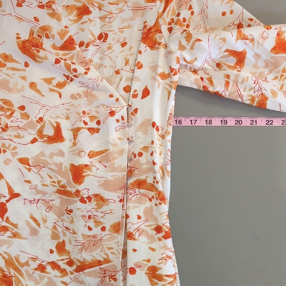 NWT‎ COS Tailored Wrap Dress Long Sleeve Midi Lycocell size 2 - Picture 14 of 16